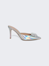 Gianvito Rossi Jaipur 85 Leather Mule In Hologram