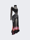 Roberta Einer Adhel Cotton Maxi Dress In Black