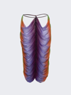 Ester Manas Sunset Sarong Skirt In Multicolor