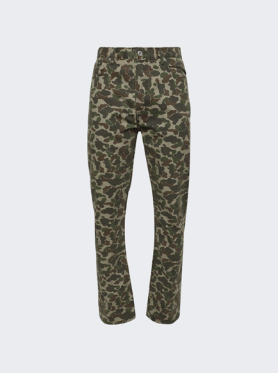 Gallery Dept. Road Camo 5001 Jean In Camouflage Green