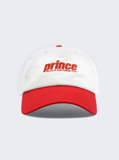 Sporty And Rich Prince Sporty Hat In White
