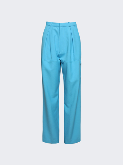 Lhd Blue Ventilo Pants In Turquoise