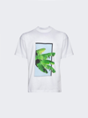 Blue Sky Inn Mens Leaf T-shirt In White In White