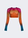 ETRO CABLE-KNIT CROPPED SWEATER