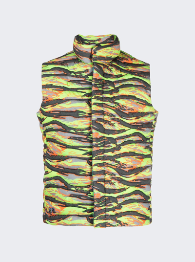 ERL UNISEX PRINTED QULTED PUFFER VEST