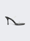 Alexander Wang Nova 85 Sandals In Black
