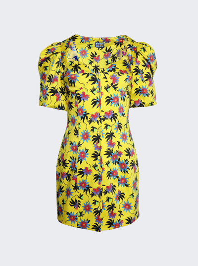 Lhd The Avena Dress In Yellow