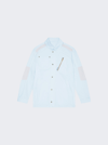 Objects Iv Life Denim Overshirt In Ice Blue