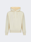 Martine Rose Graphic-print Cotton Hoodie In Vanilla Acid