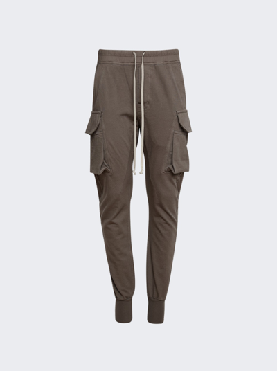 Rick Owens Drkshdw Drkshdw Mastodon Cut Pants In Dust