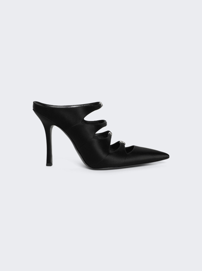 Alexander Wang Women's Lolita 105mm Pointed Mules In Black