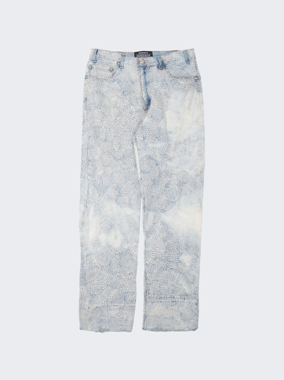 Earthling Vip Circus Stitch Jeans In Blue
