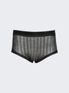 PACO RABANNE EMBELLISHED HIGH WAIST BRIEFS