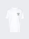 Amiri Global Records-print Cotton T-shirt In White
