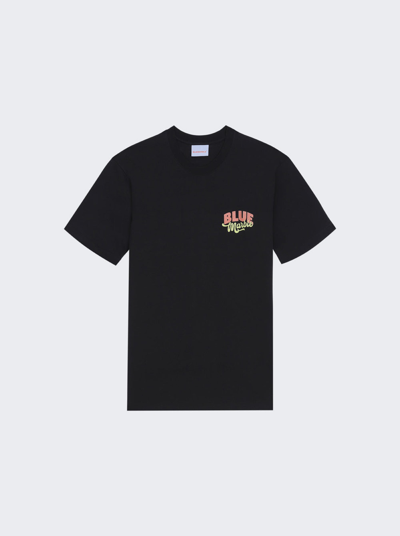 Bluemarble Logo-print Organic Cotton T-shirt In Black