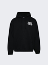 Vetements Brain Power Zip-up Hoodie In Black