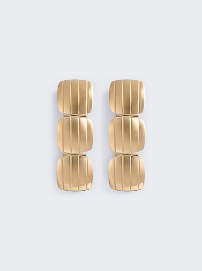 Ivi Women's Slot 18k-gold-plated Triple-drop Earrings