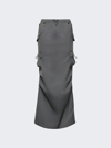 Coperni Tailored Maxi Cargo Skirt