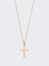IVI SMALL SIGNORE CROSS NECKLACE
