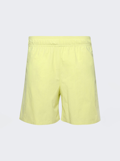 Paris Laundry Classic Summer Shorts In Citron