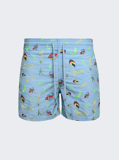 Vilebrequin Mistral Swim Shorts In Divin Blue