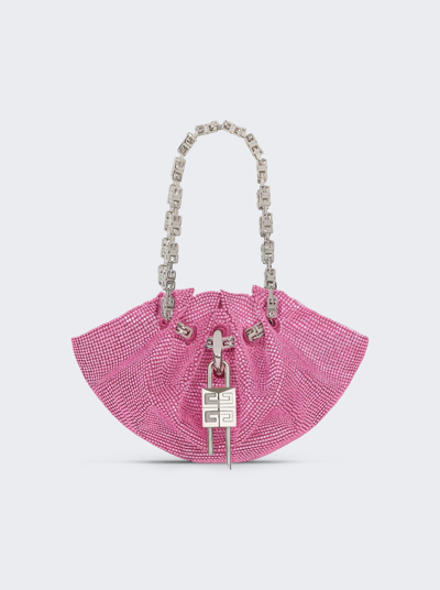 Givenchy Mini Kenny Bag In Satin With Strass In Multicolor