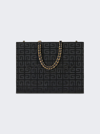 GIVENCHY SMALL G-TOTE SHOPPING BAG IN 4G EMBROIDERY WITH CHAIN