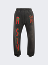 Saint Michael Mx6 Sweatpant In Black