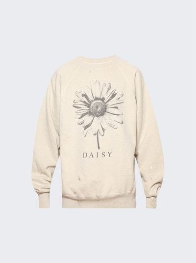 Saint Michael Daisy Sweatshirt In Grey