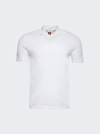 THOM BROWNE CLASSIC COTTON PIQUE SIDE INSERT 4-BAR POLO SHIRT