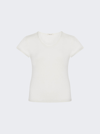 The Row Rasa Short Sleeve T-shirt In White