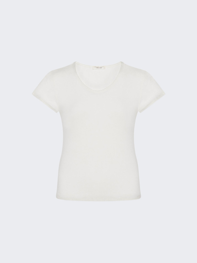 The Row Rasa Short Sleeve T-shirt In White