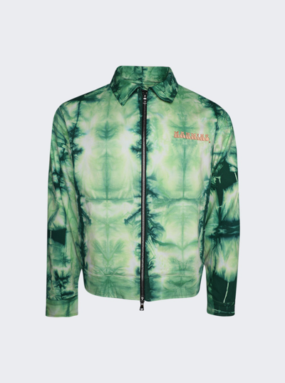 Nahmias Green Tie Dye Jacket