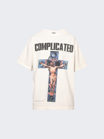 Saint Michael Complicated Tee In White
