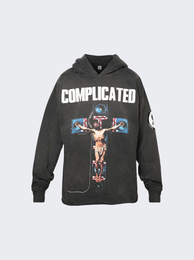 Saint Michael Complicated Hoodie In Black
