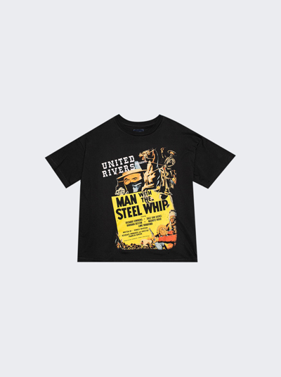 United Rivers Man With The Steel Whip T-shirt In Black