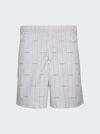Givenchy Elasticated Shorts In Grey