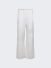 Wardrobe.nyc Bias Cut Pull-on Pants In White