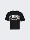 Bally Men's St. Moritz Cotton & Wool-blend Short-sleeve T-shirt In Black