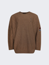 RAF SIMONS PATCHED OVERSIZED SWEATER