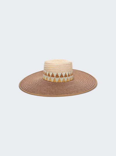 Daestrae Annie Bicolor Hat In Natural