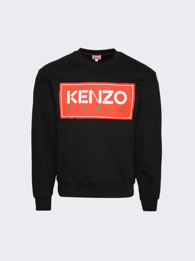 Kenzo Paris Sweatshirt In Black