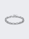 MAOR CUADRO TOGGLE BRACELET IN SILVER