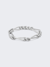 MAOR UNITY CURB LINK BRACELET IN SILVER