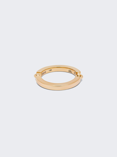 Maor Circinus Ring S2c In Yellow Gold