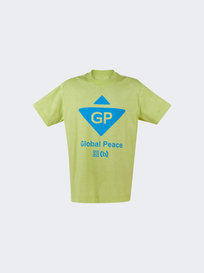 Givenchy Oversized Fit T-shirt Citrus Green