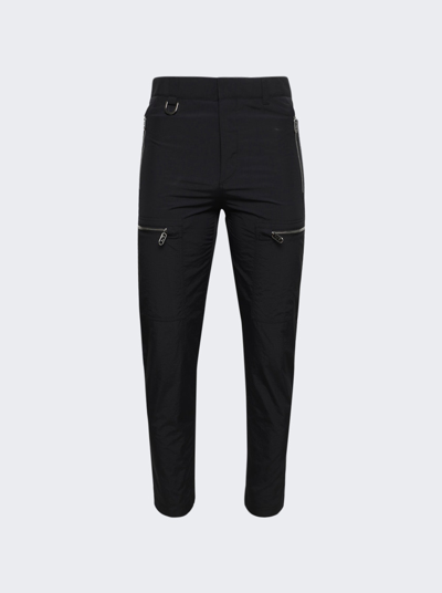 Fendi Tech Nylon Pants In Black