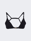 GIVENCHY ELASTICATED BRA BLACK