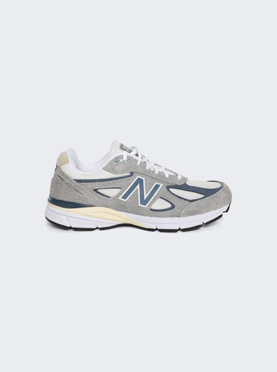 New Balance Made In Usa 990v4 Sneakers In Blue