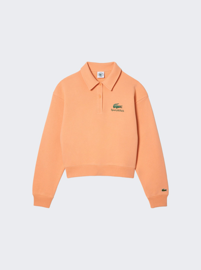 Sporty And Rich X Lacoste Serif Polo In Recifcal